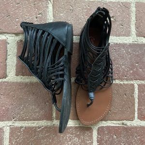 Candie’s “Inari” Edgy Hightop Vegan Sandals